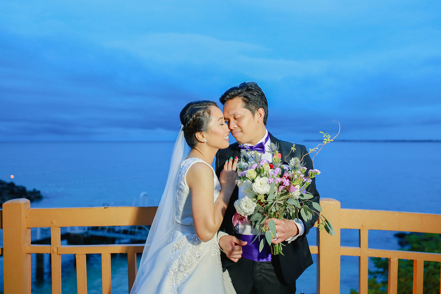 Shangri-la Mactan Cebu Destination Wedding - Alex & Nina