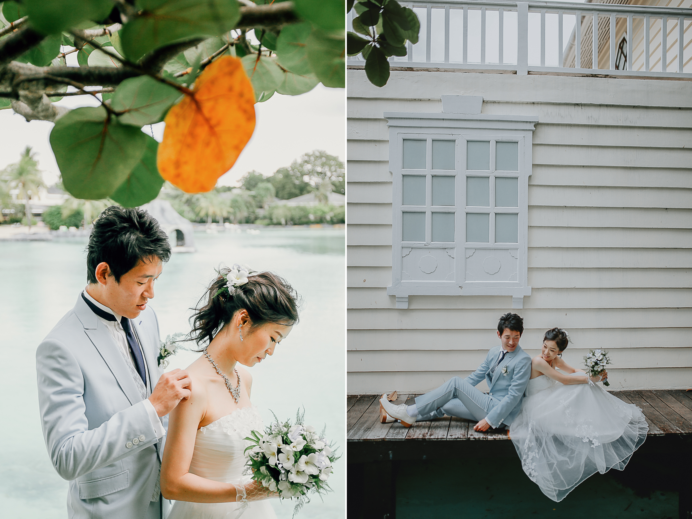 plantation bay intimate wedding yoshi and anna 0002 - Plantation Bay Intimate Wedding - Yoshi & Anna